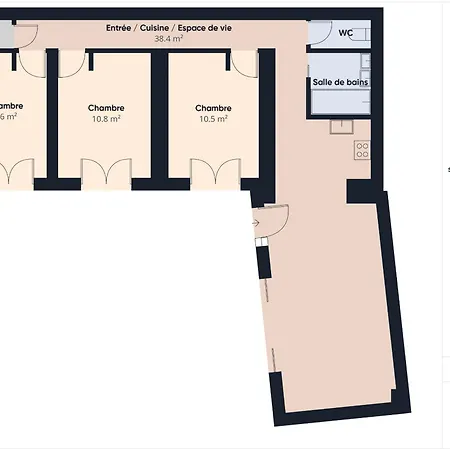 度假居 Confort Pour 6 A 800 M De La 滨海拉普兰